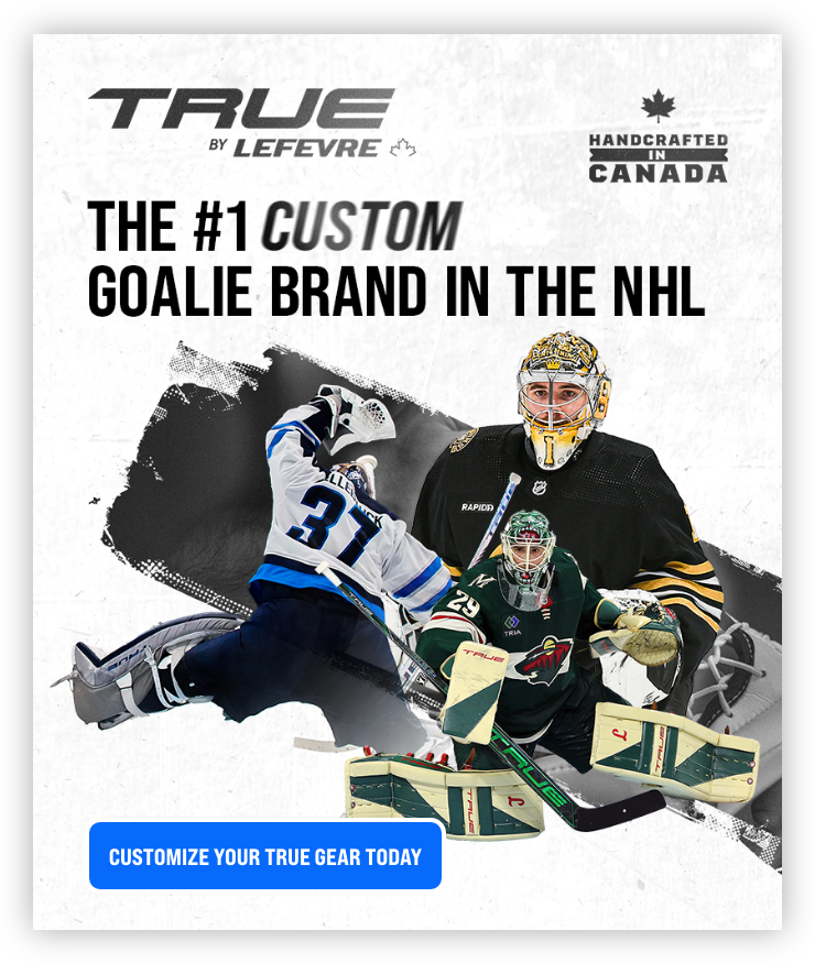 #1 Custom Goalie Brand in the NHL