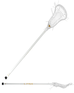 LYNX Ignition Runner Pocket on COMP 4 Composite Women's Lacrosse Stick - White