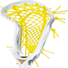 LYNX Ignition Runner Strung Women's Lacrosse Head - Yellow/White